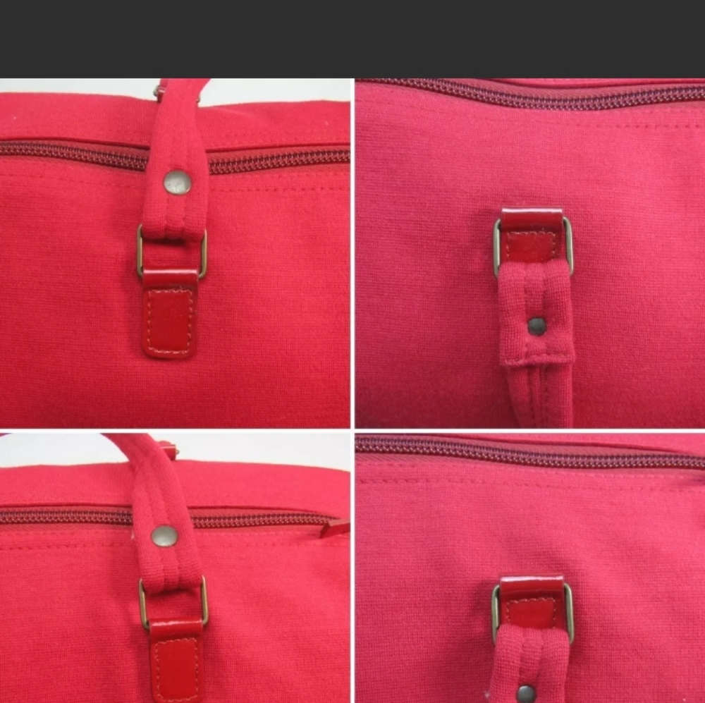 Miu Miu By Prada Authentic Red Barrel Handbag - image 8